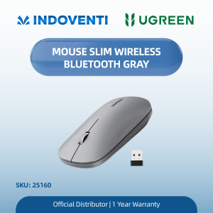UGREEN MOUSE SLIM WIRELESS BLUETOOTH GRAY