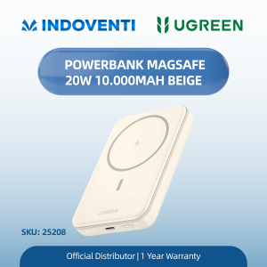 UGREEN POWERBANK MAGSAFE 20W 10.000MAH BEIGE