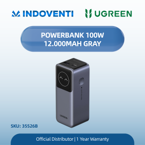 UGREEN POWERBANK 100W 12000MAH GRAY