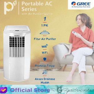 AC PORTABLE GREE GPC-P1 WITH AIR PURIFIER SYSTEM PENDINGIN RUANGAN