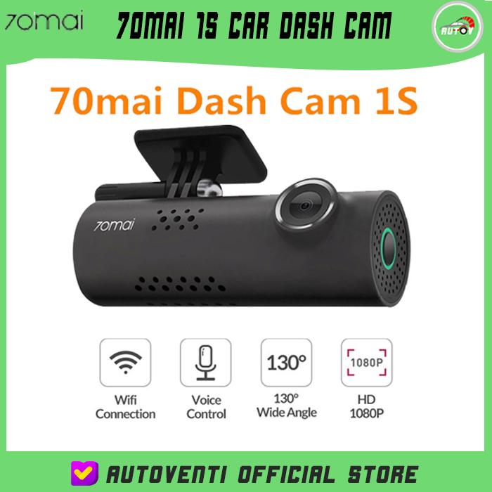 70Mai Car Dash Cam 1S Camera CCTV Kamera Dashboard Mobil 1080P Night