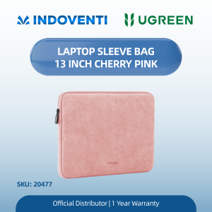UGREEN LAPTOP SLEEVE BAG 13 INCH CHERRY PINK