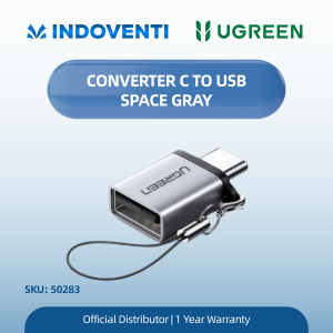 UGREEN CONVERTER C TO USB SPACE GRAY