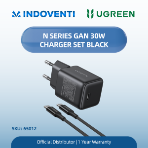 UGREEN N SERIES GAN 30W CHARGER SET BLACK