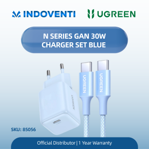 UGREEN N SERIES GAN 30W CHARGER SET BLUE